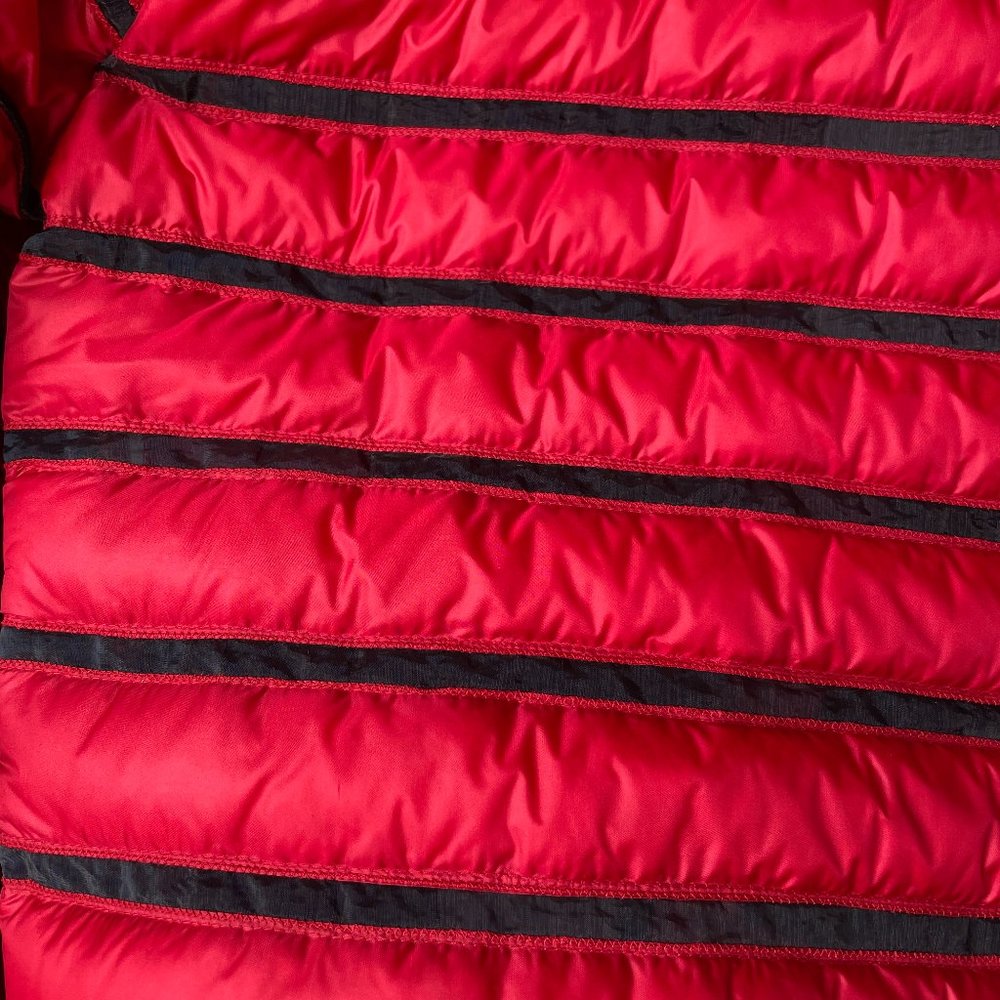 Moncler Women's Red Brioche Down Jacket - Picture 8 of 16